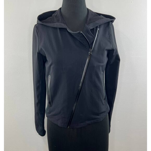 NIKE Black Sportswear Tech Pack Softshell Long Sleeve Hooded Zip Jacket Size M - Picture 3 of 9